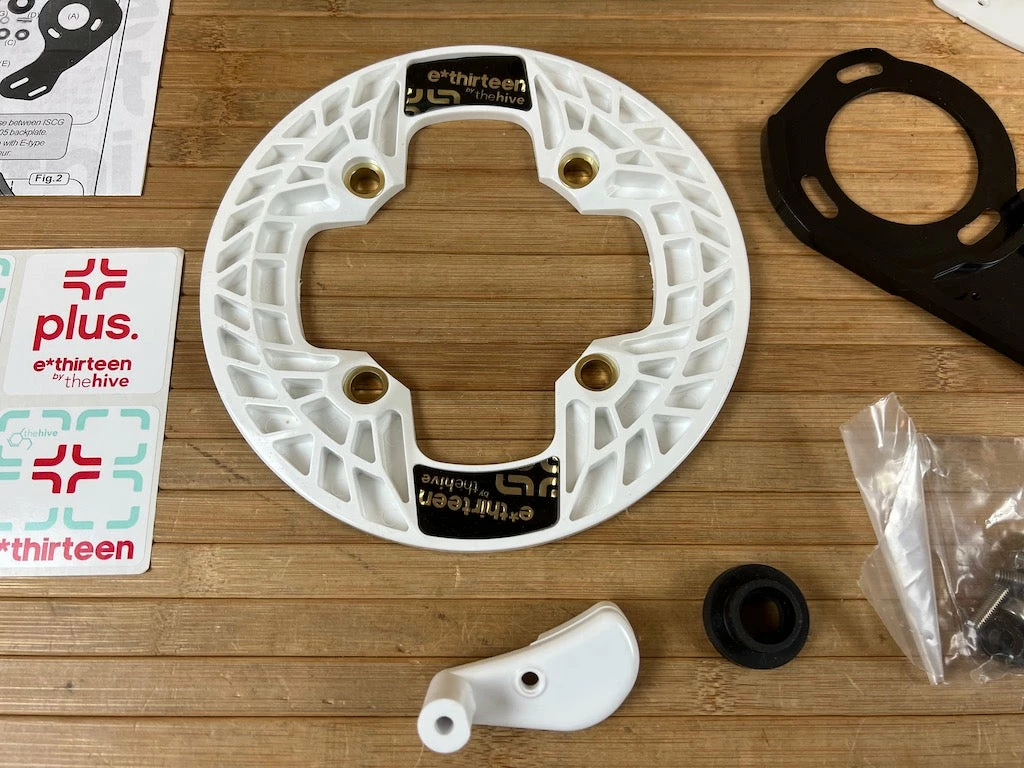 E-thirteen E*thirteen DRS Kettenführung ISCG05 White 40 Z 2 E-thirteen E*thirteen DRS Kettenführung ISCG05 White 40 Z – Bild 2