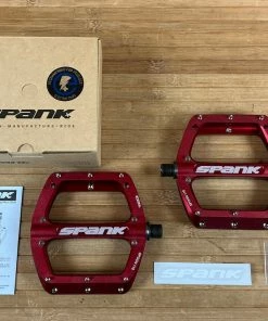 Spank Spoon 110 Pedale / Plattformpedale Rot
