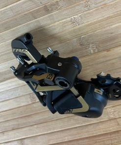 TRP DH7 Schaltwerk & Schalthebel Set 7-fach Gold -Federung Verkäufe 2022 IMG 3988