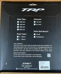 TRP TR-42 Disc / Bremsscheibe 6-Loch 203mm / 2,3mm -Federung Verkäufe 2022 IMG 3997 ce7dfcfc 332b 4903 a530 119a43c4c426