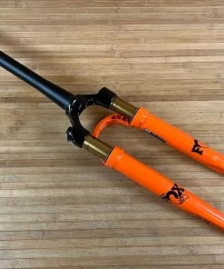 FOX 32 TC 2022 Kashima 40mm Gravel Federgabel Shiny Orange -Federung Verkäufe 2022 IMG 4310