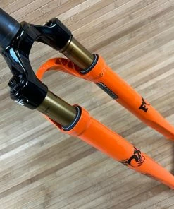 FOX 32 TC 2022 Kashima 40mm Gravel Federgabel Shiny Orange -Federung Verkäufe 2022 IMG 4312