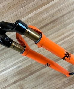 FOX 32 TC 2022 Kashima 40mm Gravel Federgabel Shiny Orange -Federung Verkäufe 2022 IMG 4314
