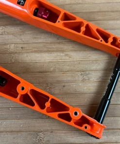 FOX 32 TC 2022 Kashima 40mm Gravel Federgabel Shiny Orange -Federung Verkäufe 2022 IMG 4318