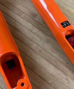 FOX 32 TC 2022 Kashima 40mm Gravel Federgabel Shiny Orange -Federung Verkäufe 2022 IMG 4319