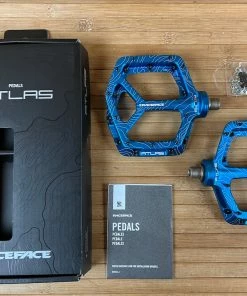 Race Face Atlas 2022 Blue Plattformpedale / Pedale