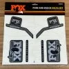 Fox Decal Kit Silber Heritage Fork And Shock