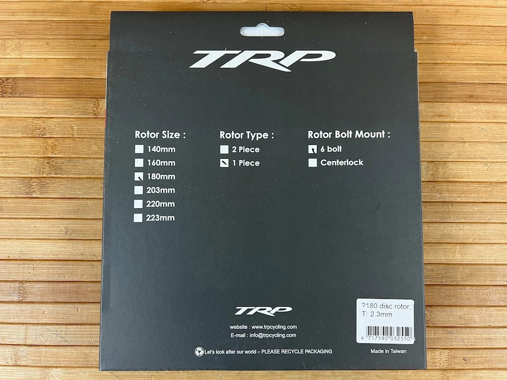 TRP R1 Disc / Bremsscheibe 6-Loch 180mm / 2,3mm 7 TRP R1 Disc / Bremsscheibe 6-Loch 180mm / 2,3mm – Bild 7