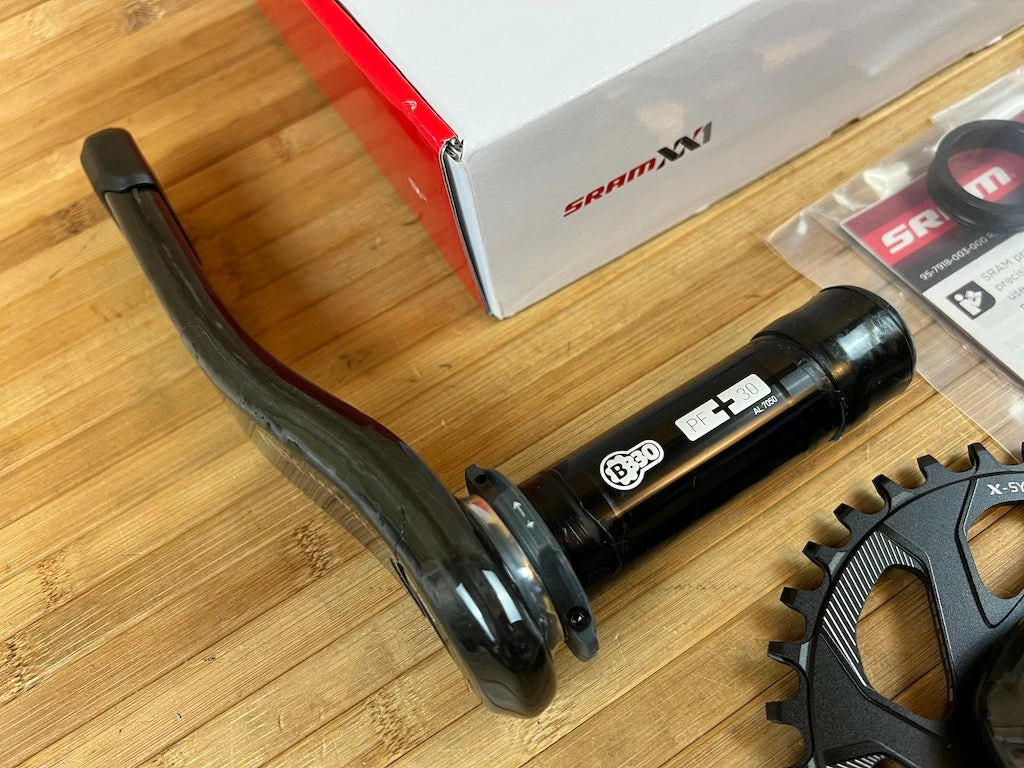 SRAM XX1 BB30 Carbon Kurbel 175mm 32T 2 SRAM XX1 BB30 Carbon Kurbel 175mm 32T – Bild 2