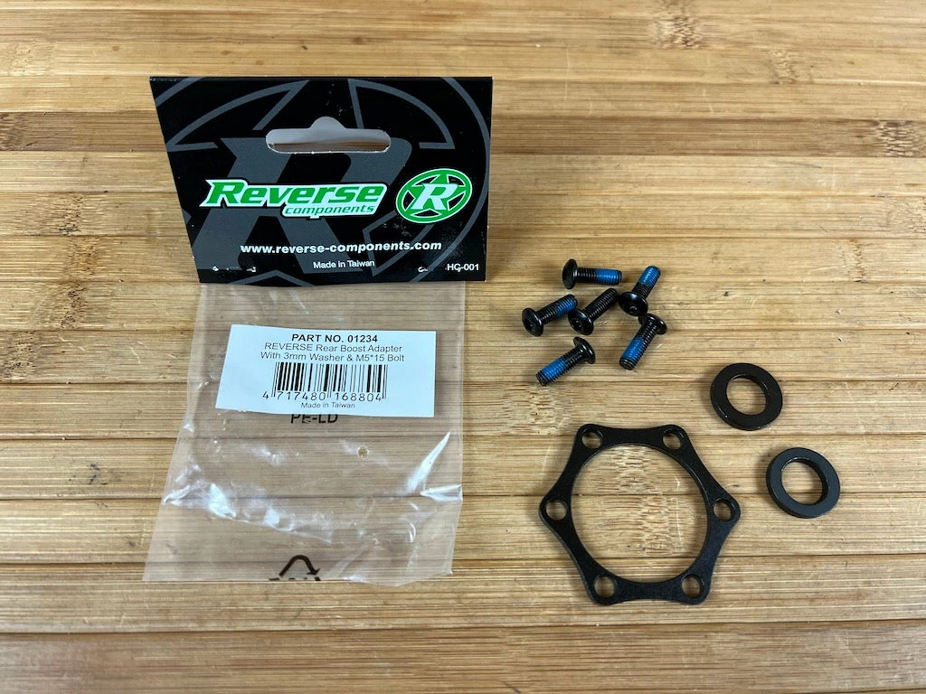 Reverse Components HR Boost Adapter Von 142 Auf 148mm 1 Reverse Components HR Boost Adapter Von 142 Auf 148mm