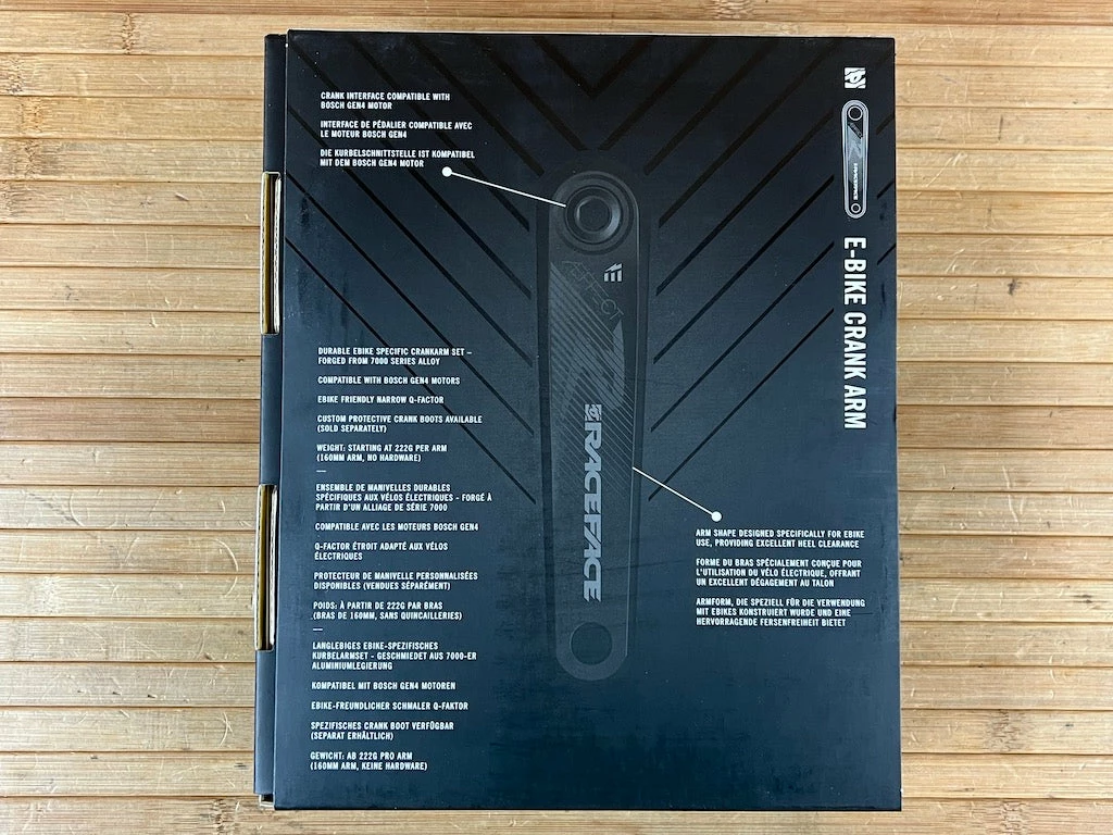 Race Face Aeffect-R E-Bike / EMTB Kurbel 170mm Black Bosch Gen 4 6 Race Face Aeffect-R E-Bike / EMTB Kurbel 170mm Black Bosch Gen 4 – Bild 6