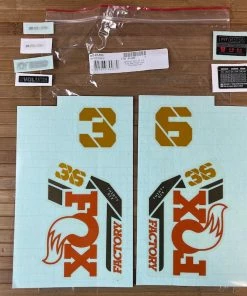 Fox Decal Kit 36 2021 Rootbeer Root Beer F-S