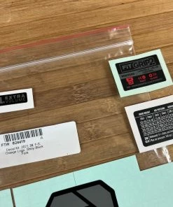 Fox Decal Kit 38 2021 F-S Orange Logo / Shiny Black -Federung Verkäufe 2022 IMG 5593