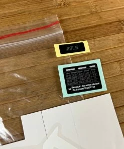 Marzocchi 58 Decal Kit Dekorbogen Gloss Red -Federung Verkäufe 2022 IMG 5605