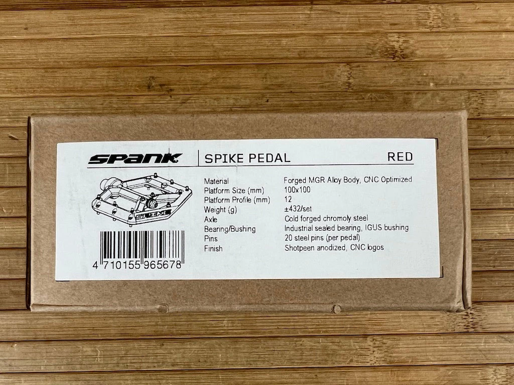 Spank Spike Reboot Pedale / Plattformpedale Red 7 Spank Spike Reboot Pedale / Plattformpedale Red – Bild 7