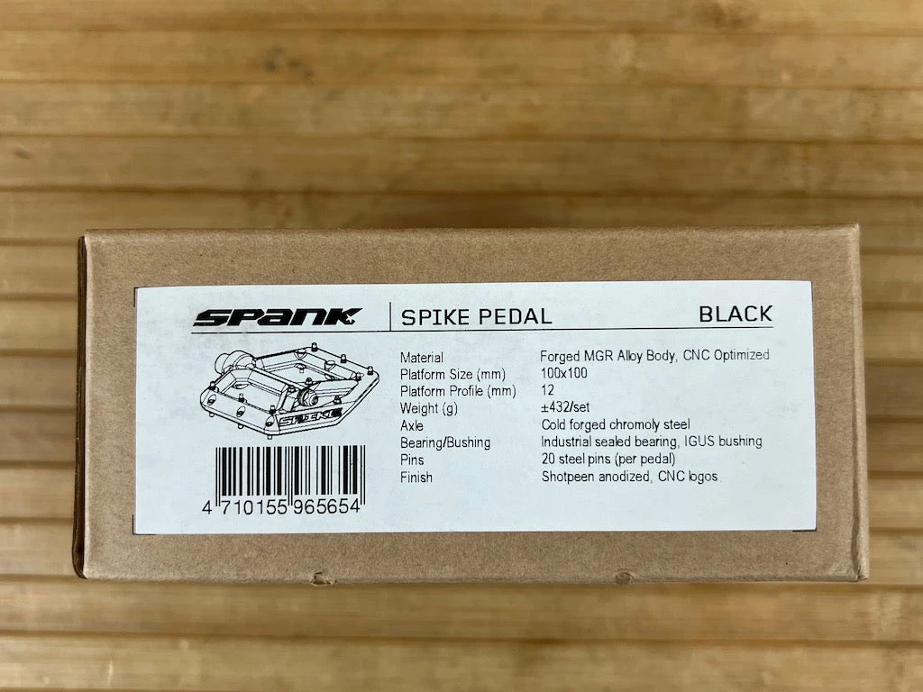 Spank Spike Reboot Pedale / Plattformpedale Black 6 Spank Spike Reboot Pedale / Plattformpedale Black – Bild 6