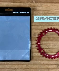 Race Face Kettenblatt Narrow Wide 104mm 32T 10-12S Red
