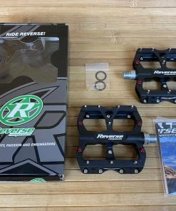 Reverse Components Escape Plattformpedale / Pedale Schwarz