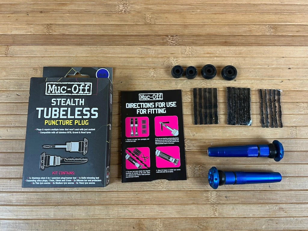 Muc-Off Stealth Tubeless Puncture Plug Set Blue 1 Muc-Off Stealth Tubeless Puncture Plug Set Blue