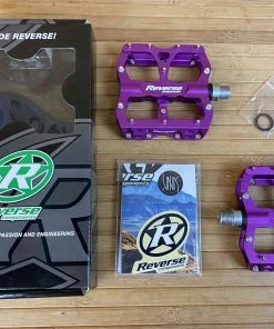 Reverse Components Escape Plattformpedale / Pedale Lila