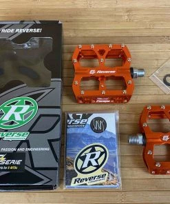 Reverse Components E-Escape Plattformpedale / Pedale Orange