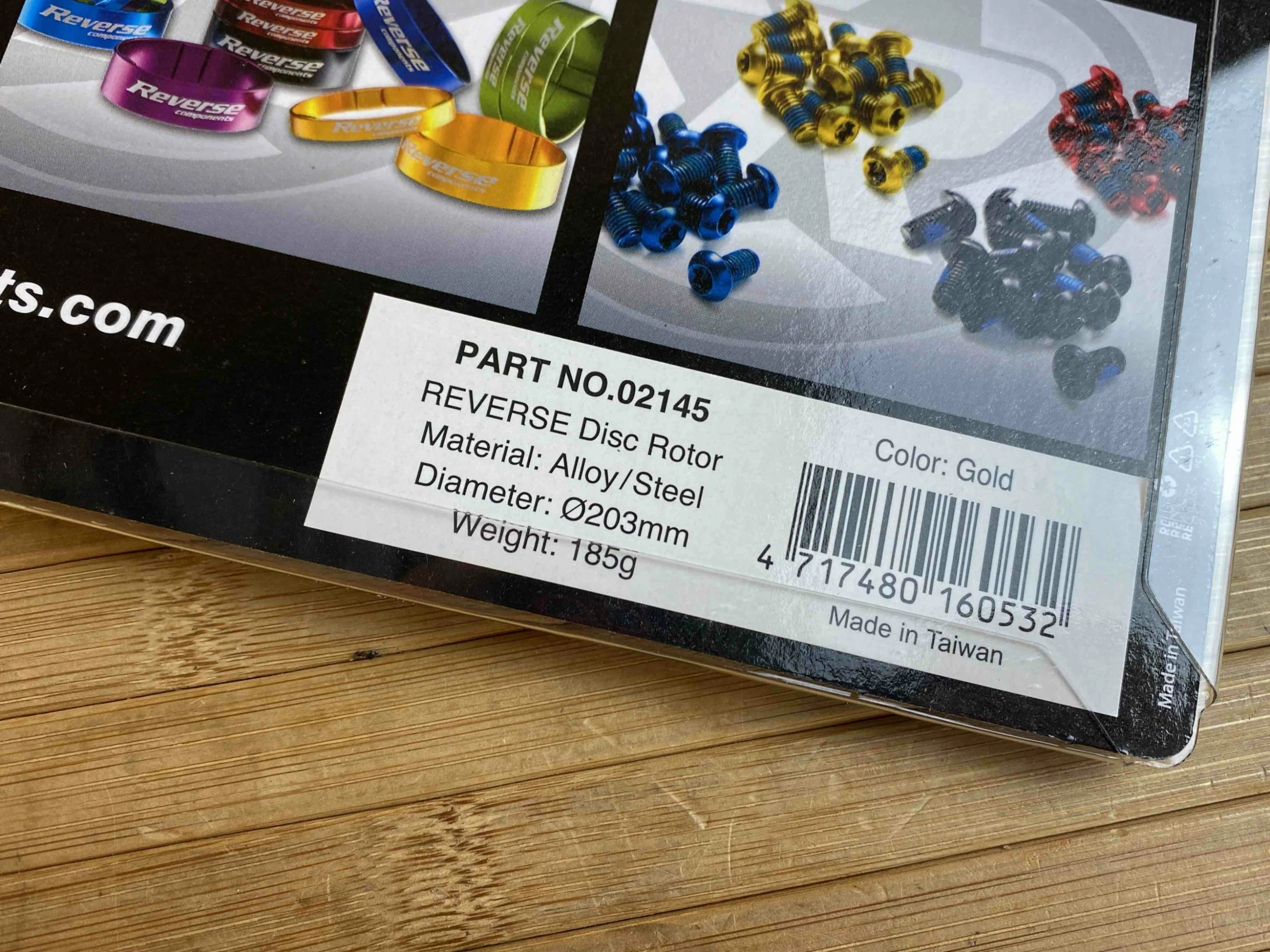 Reverse Bremsscheibe 203mm Gold 2 Reverse Bremsscheibe 203mm Gold – Bild 2
