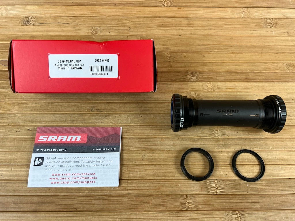 SRAM DUB BSA 100mm FAT Fatbike Innenlager 1 SRAM DUB BSA 100mm FAT Fatbike Innenlager