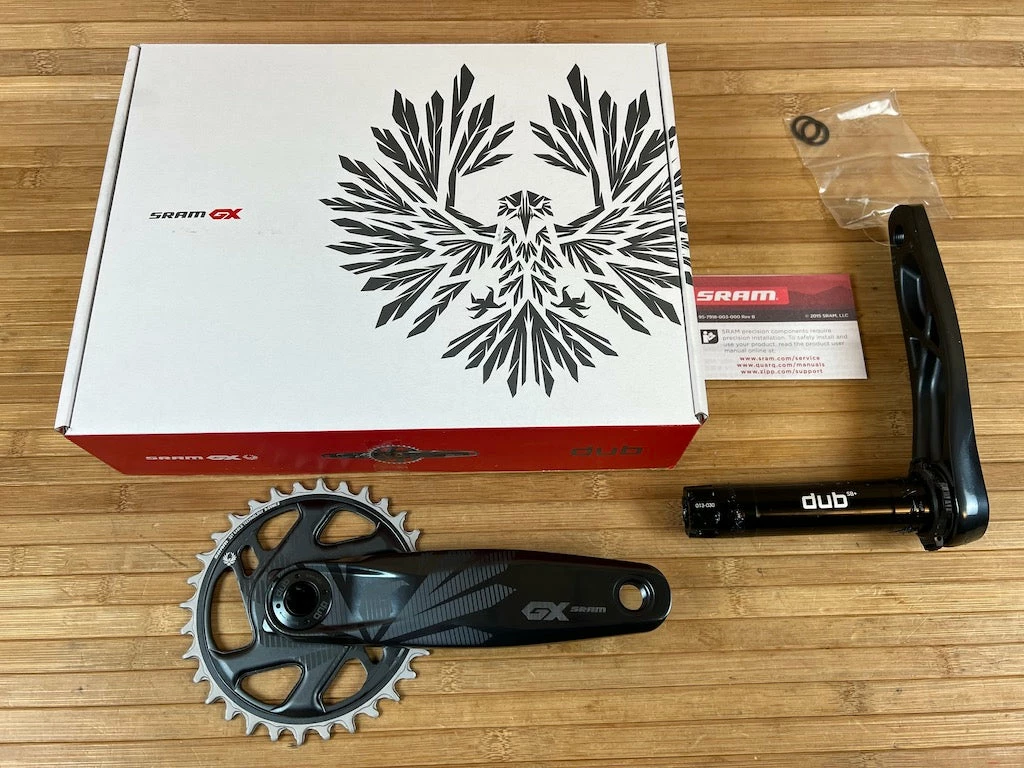 SRAM GX Eagle SB+ Dub Kurbel 165mm 32T 1 SRAM GX Eagle SB+ Dub Kurbel 165mm 32T
