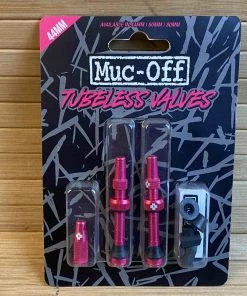 Muc-Off Muc Off Tubeless Valve Kit Ventile 44mm Pink