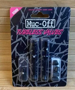 Muc-Off Muc Off Tubeless Valve Kit Ventile 60mm Schwarz