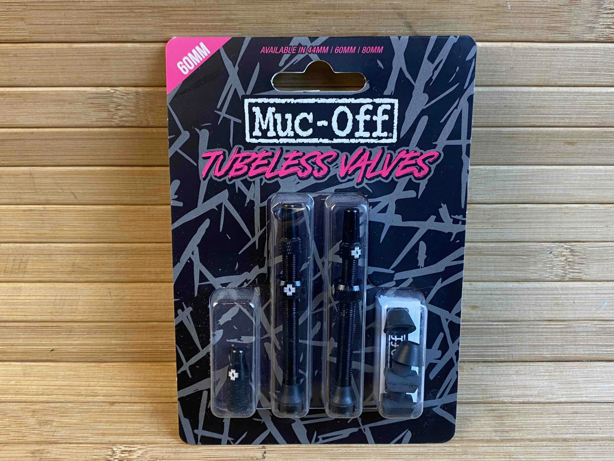 Muc-Off Muc Off Tubeless Valve Kit Ventile 60mm Schwarz 1 Muc-Off Muc Off Tubeless Valve Kit Ventile 60mm Schwarz