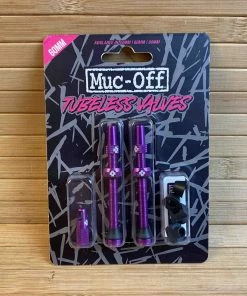 Muc-Off Muc Off Tubeless Valve Kit Ventile 60mm Lila