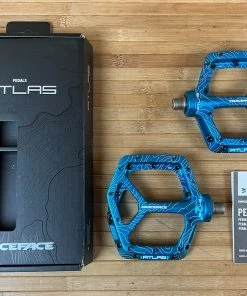 Race Face Atlas 2022 Türkis Plattformpedale / Pedale
