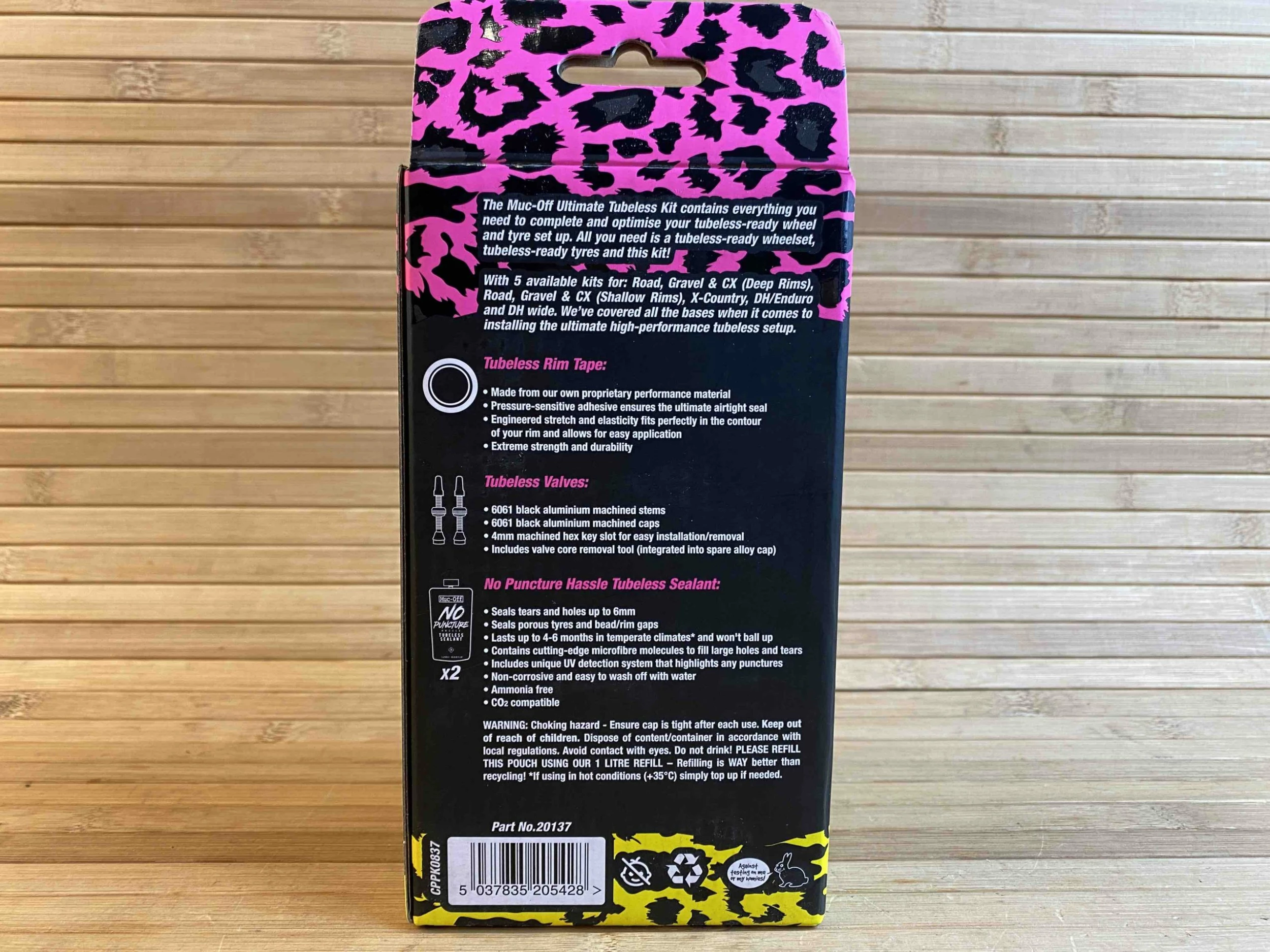 Muc-Off Muc Off Ultimate Tubeless Kit - Road 8 Muc-Off Muc Off Ultimate Tubeless Kit - Road – Bild 8