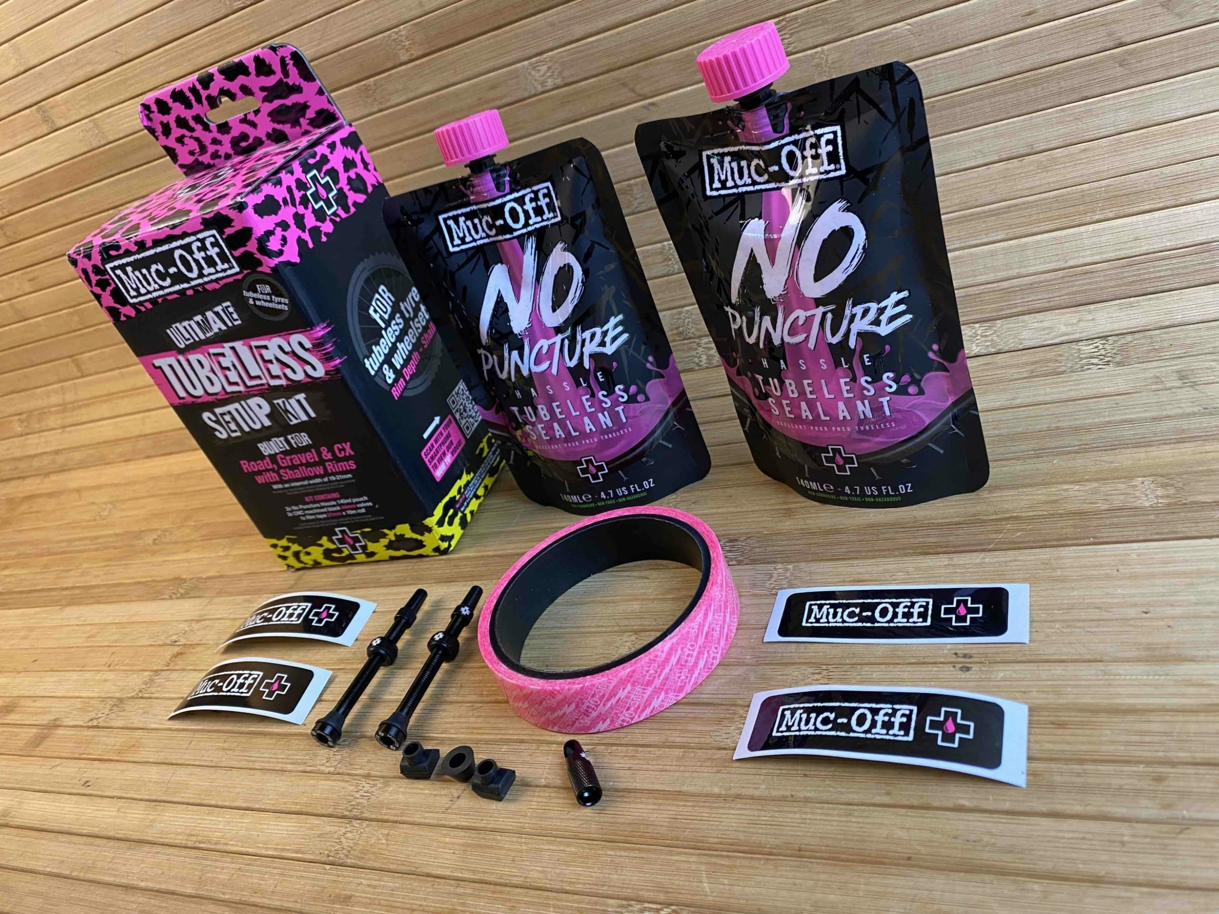 Muc-Off Muc Off Ultimate Tubeless Kit - Road 3 Muc-Off Muc Off Ultimate Tubeless Kit - Road – Bild 3