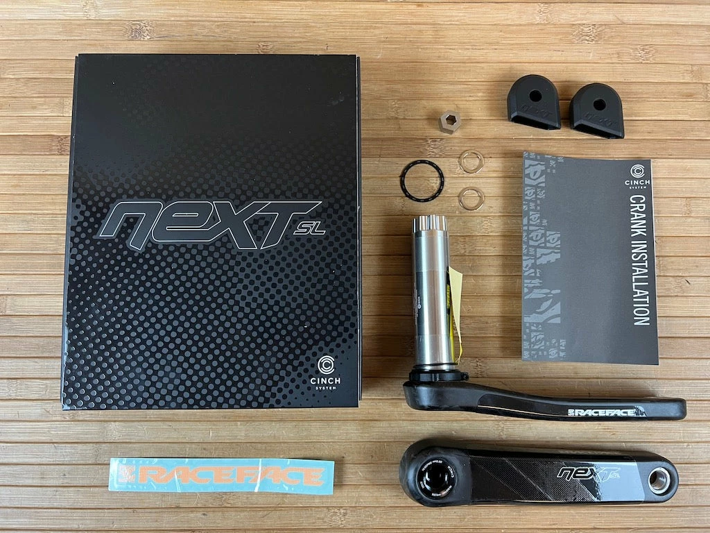 Race Face Next SL Carbon Kurbelset 175mm 68/73mm Black 1 Race Face Next SL Carbon Kurbelset 175mm 68/73mm Black