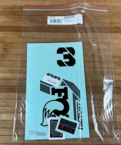 Fox Decal Kit 38 2021 F-S Black Logo / Shiny Orange -Federung Verkäufe 2022 IMG 6976