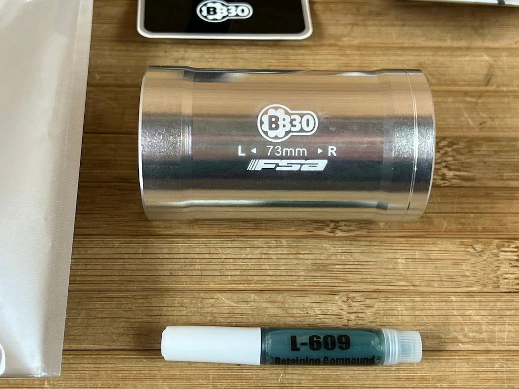 FSA BB30 Adapter 73mm Auf BSA / Threaded 6 FSA BB30 Adapter 73mm Auf BSA / Threaded – Bild 6