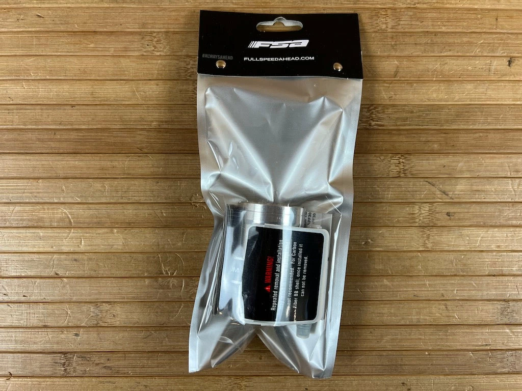 FSA BB30 Adapter 68mm Auf BSA / Threaded 1 FSA BB30 Adapter 68mm Auf BSA / Threaded