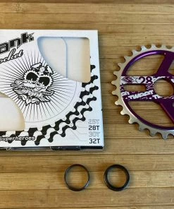 Spank Tweet Tweet BMX Kettenblatt Purple 28T