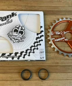 Spank Tweet Tweet BMX Kettenblatt Orange 28T