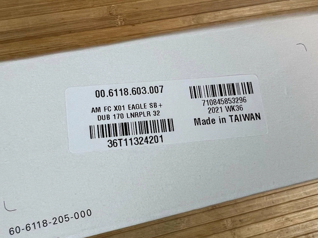 SRAM XO1 Carbon Eagle DUB Kurbel 170mm DUB 32T SB+ 10 SRAM XO1 Carbon Eagle DUB Kurbel 170mm DUB 32T SB+ – Bild 10