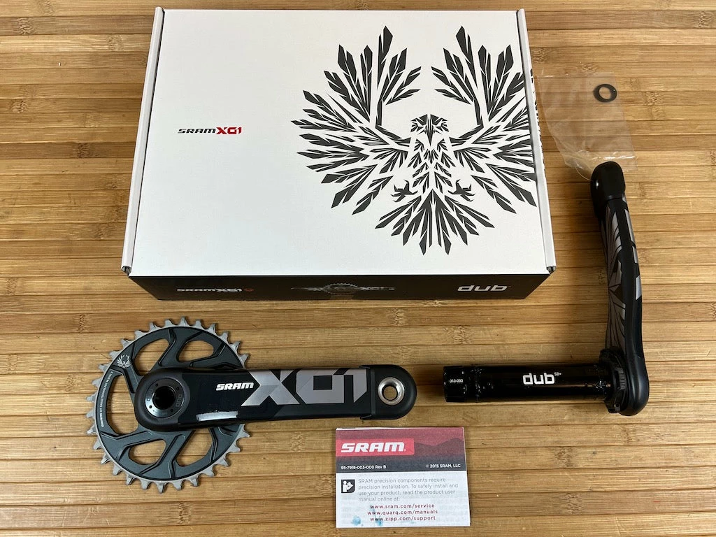 SRAM XO1 Carbon Eagle DUB Kurbel 170mm DUB 32T SB+ 1 SRAM XO1 Carbon Eagle DUB Kurbel 170mm DUB 32T SB+