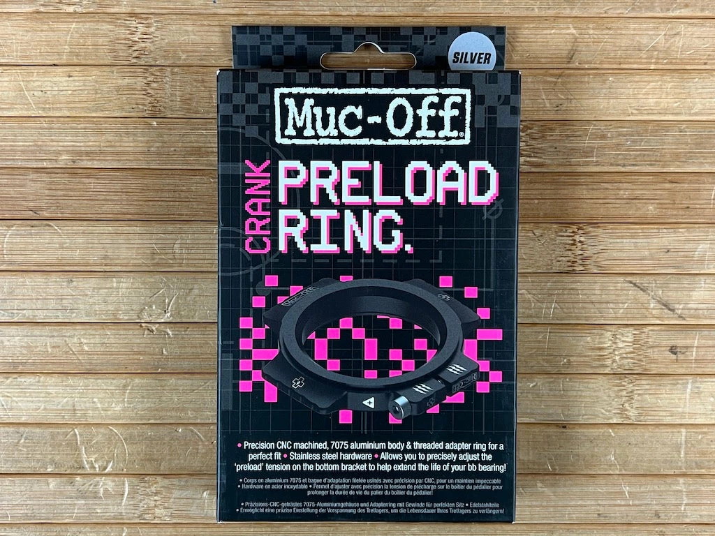 Muc-Off Muc Off Crank Preload Ring Silber 6 Muc-Off Muc Off Crank Preload Ring Silber – Bild 6