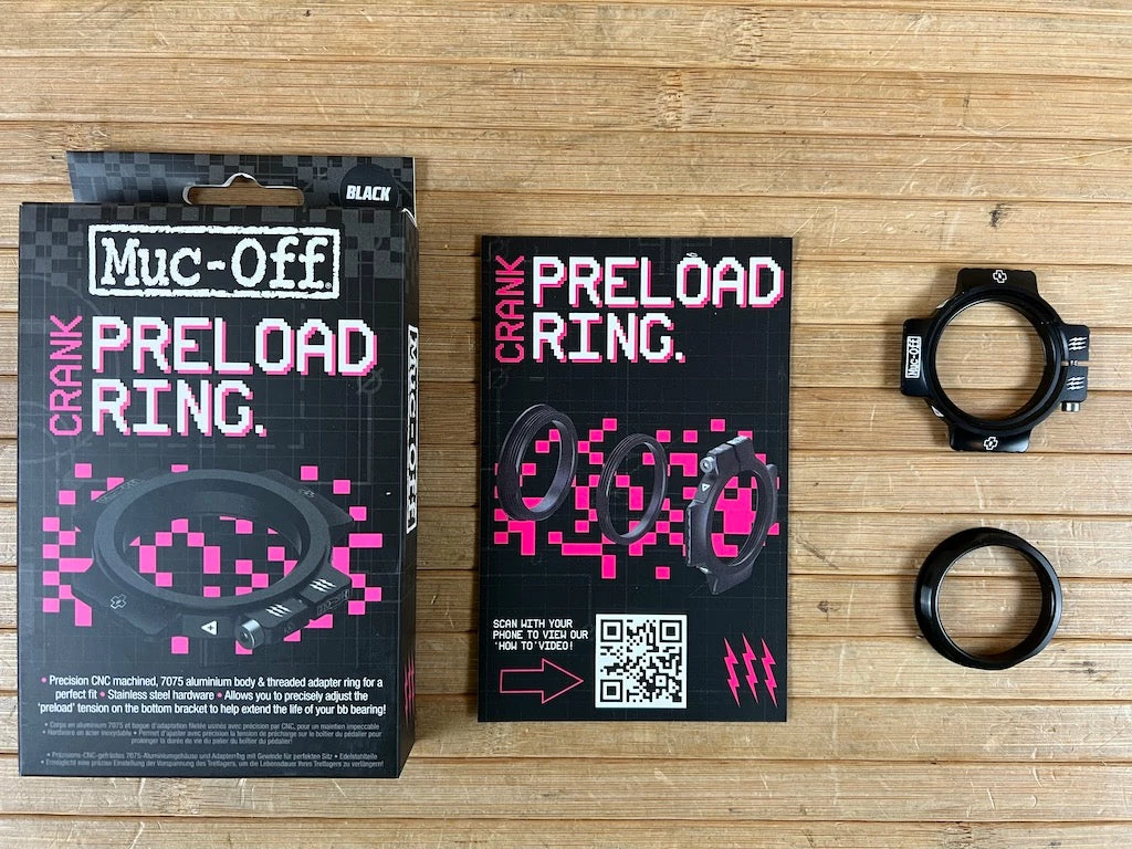 Muc-Off Muc Off Crank Preload Ring Schwarz 1 Muc-Off Muc Off Crank Preload Ring Schwarz