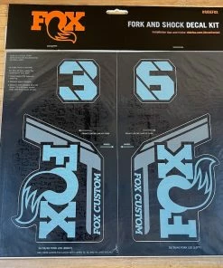 FOX Decal Kit Dekorbogen 2021 Custom Storm Blue