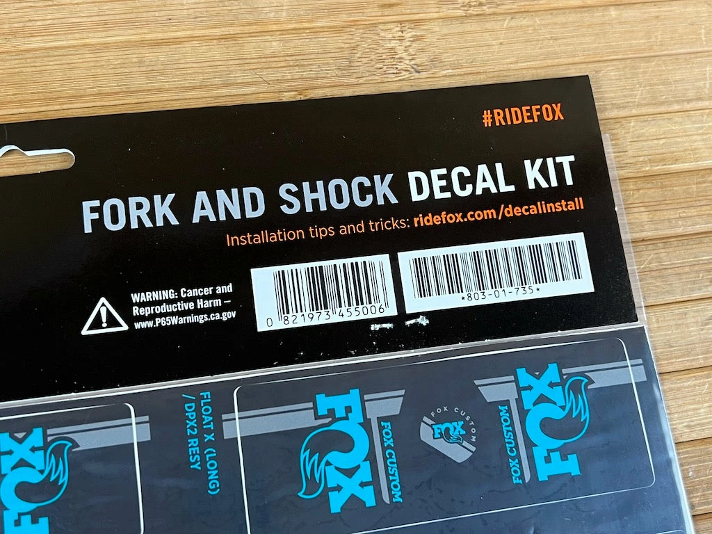 FOX Decal Kit Dekorbogen 2021 Custom Turquoise 3 FOX Decal Kit Dekorbogen 2021 Custom Turquoise – Bild 3