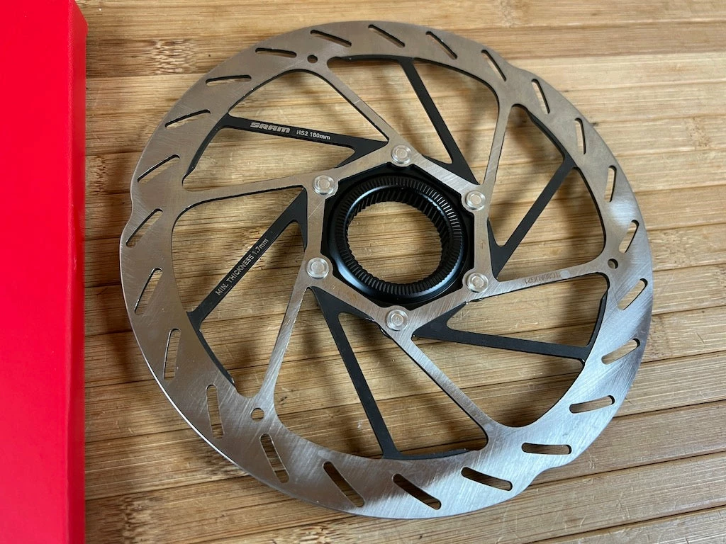 SRAM HS2 Disc / Bremsscheibe 180mm Centerlock 2 SRAM HS2 Disc / Bremsscheibe 180mm Centerlock – Bild 2