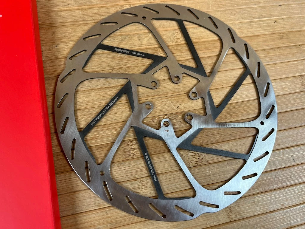 SRAM HS2 Disc / Bremsscheibe 200mm 6-Loch 2 SRAM HS2 Disc / Bremsscheibe 200mm 6-Loch – Bild 2