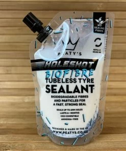 Peaty's Holeshot BioFibre Tubeless Tire Sealant 120ml Dichtmilch